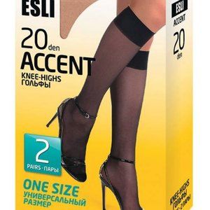 2 Pairs (Pack) - Conte/Esli Knee-Highs For Women